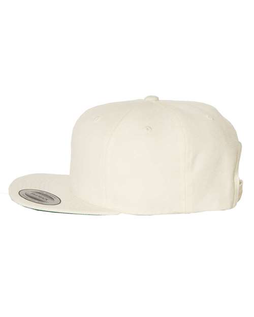 YP Classics Premium Flat Bill Snapback Cap 6089M - HatFlow Company