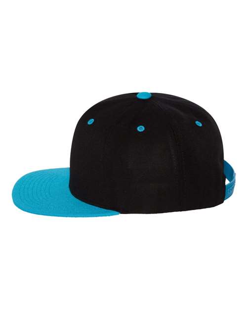 YP Classics Premium Flat Bill Snapback Cap 6089M - HatFlow Company