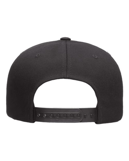 YP Classics Five-Panel Cotton Twill Snapback Cap 6007 - HatFlow Company