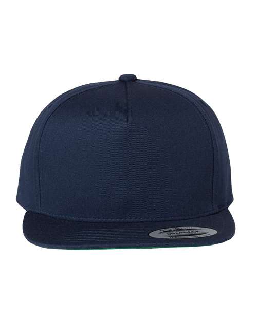 YP Classics Five-Panel Cotton Twill Snapback Cap 6007 - HatFlow Company