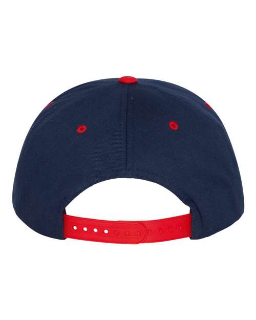 YP Classics Five-Panel Cotton Twill Snapback Cap 6007 - HatFlow Company