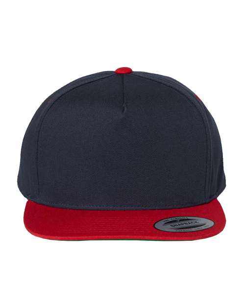 YP Classics Five-Panel Cotton Twill Snapback Cap 6007 - HatFlow Company
