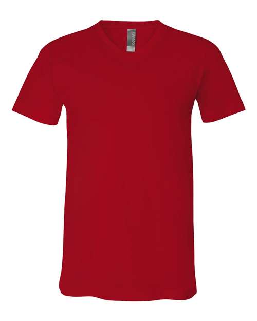 BELLA + CANVAS Unisex Jersey V-Neck Tee 3005 - HatFlow Company