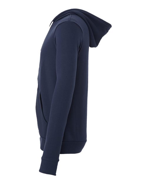 BELLA + CANVAS Unisex Sponge Fleece Full-Zip Hoodie Sweatshirt 3739 - HatFlow Company