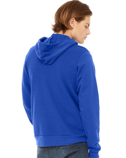 BELLA + CANVAS Unisex Sponge Fleece Full-Zip Hoodie Sweatshirt 3739 - HatFlow Company