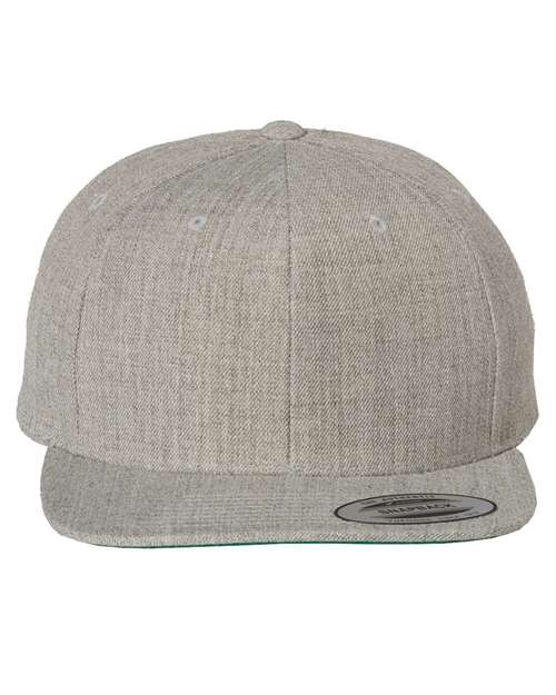 YP Classics Premium Flat Bill Snapback Cap 6089M - HatFlow Company