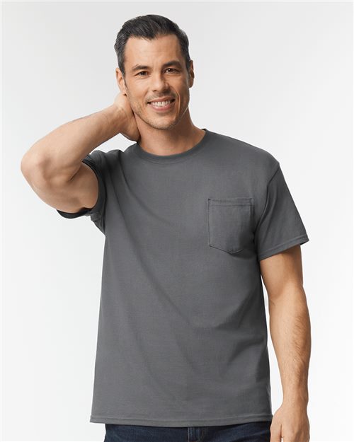 Gildan Unisex Heavy Cotton™ Pocket T-Shirt 5300 - HatFlow Company