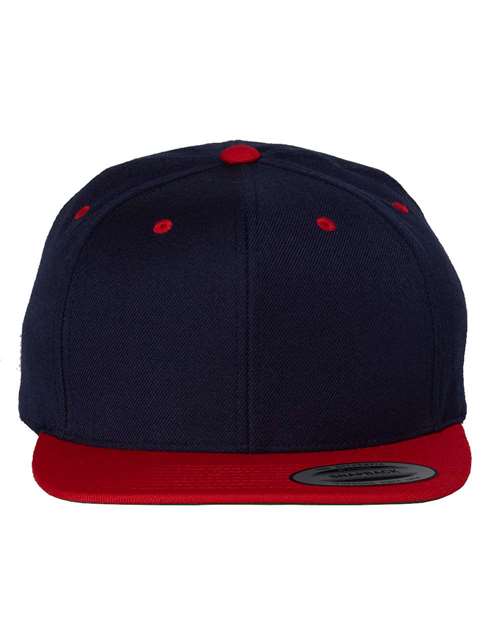 YP Classics Premium Flat Bill Snapback Cap 6089M - HatFlow Company