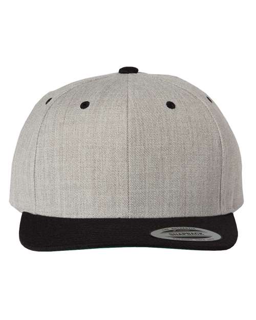 YP Classics Premium Flat Bill Snapback Cap 6089M - HatFlow Company