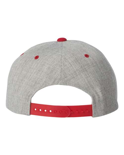 YP Classics Premium Flat Bill Snapback Cap 6089M - HatFlow Company