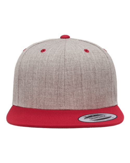 YP Classics Premium Flat Bill Snapback Cap 6089M - HatFlow Company