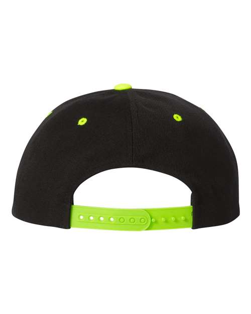 YP Classics Premium Flat Bill Snapback Cap 6089M - HatFlow Company