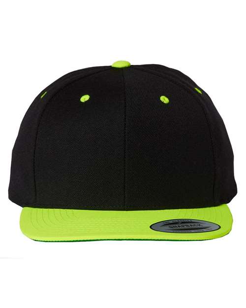 YP Classics Premium Flat Bill Snapback Cap 6089M - HatFlow Company