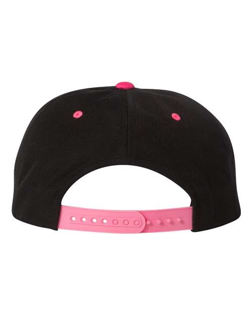 YP Classics Premium Flat Bill Snapback Cap 6089M - HatFlow Company