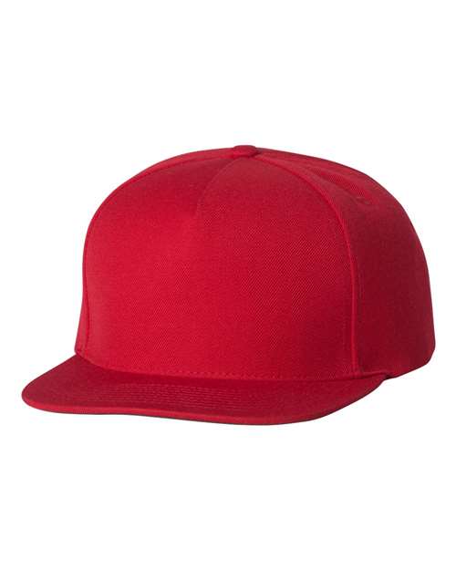 YP Classics Premium Five-Panel Snapback Cap 5089M - HatFlow Company