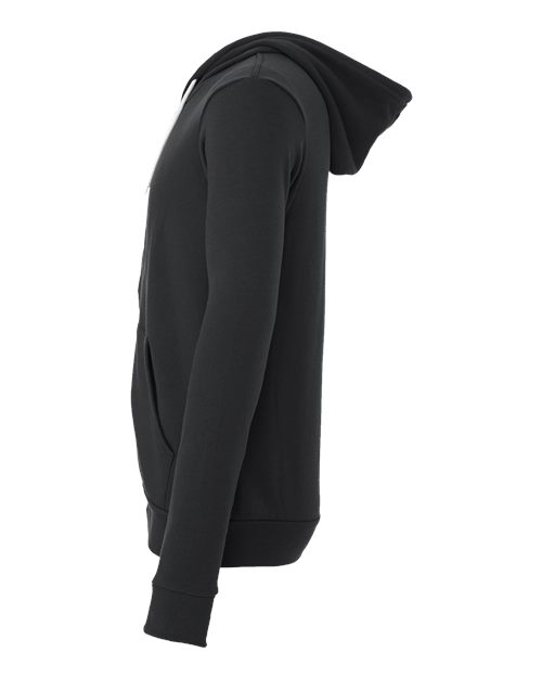 BELLA + CANVAS Unisex Sponge Fleece Full-Zip Hoodie Sweatshirt 3739 - HatFlow Company
