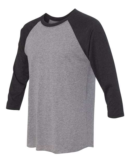 Next Level Unisex Triblend Three-Quarter Raglan T-Shirt 6051 - HatFlow Company
