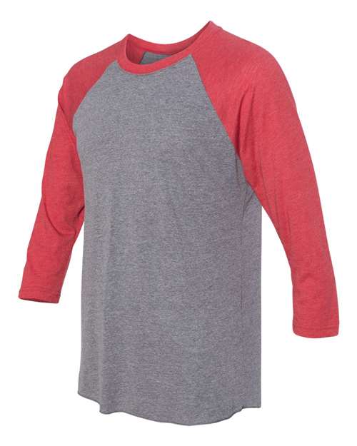 Next Level Unisex Triblend Three-Quarter Raglan T-Shirt 6051 - HatFlow Company