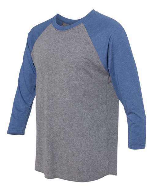 Next Level Unisex Triblend Three-Quarter Raglan T-Shirt 6051 - HatFlow Company