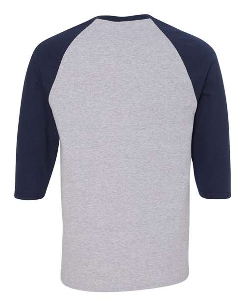Gildan Unisex Heavy Cotton™ Raglan Three-Quarter Sleeve T-Shirt 5700 - HatFlow Company