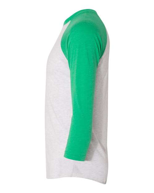 Next Level Unisex Triblend Three-Quarter Raglan T-Shirt 6051 - HatFlow Company