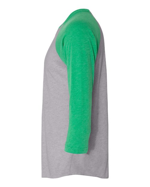 Next Level Unisex Triblend Three-Quarter Raglan T-Shirt 6051 - HatFlow Company