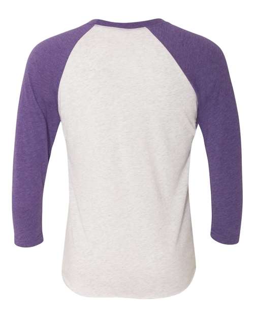 Next Level Unisex Triblend Three-Quarter Raglan T-Shirt 6051 - HatFlow Company