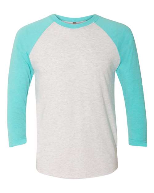 Next Level Unisex Triblend Three-Quarter Raglan T-Shirt 6051 - HatFlow Company