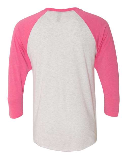 Next Level Unisex Triblend Three-Quarter Raglan T-Shirt 6051 - HatFlow Company