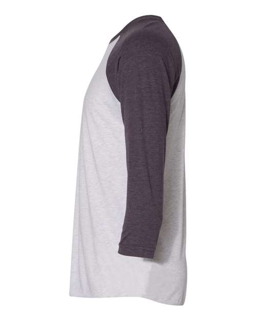 Next Level Unisex Triblend Three-Quarter Raglan T-Shirt 6051 - HatFlow Company