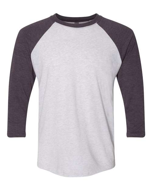 Next Level Unisex Triblend Three-Quarter Raglan T-Shirt 6051 - HatFlow Company