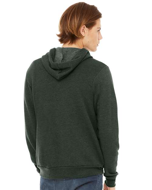 BELLA + CANVAS Unisex Sponge Fleece Full-Zip Hoodie Sweatshirt 3739 - HatFlow Company