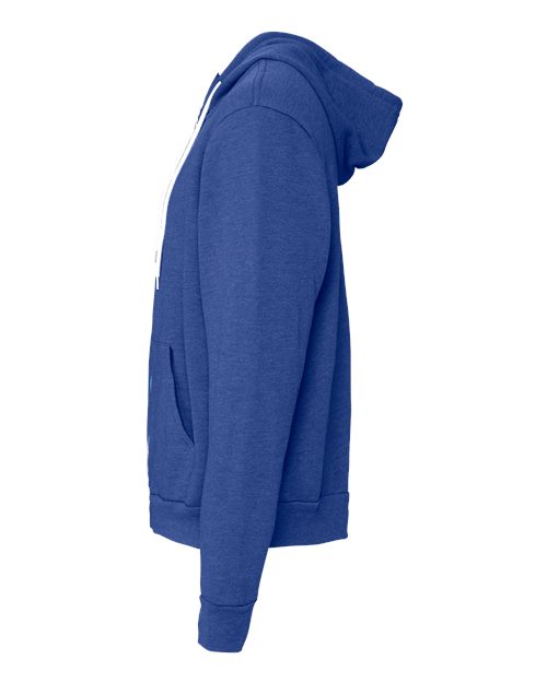 BELLA + CANVAS Unisex Sponge Fleece Full-Zip Hoodie Sweatshirt 3739 - HatFlow Company