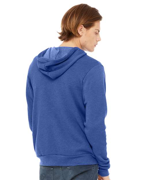 BELLA + CANVAS Unisex Sponge Fleece Full-Zip Hoodie Sweatshirt 3739 - HatFlow Company