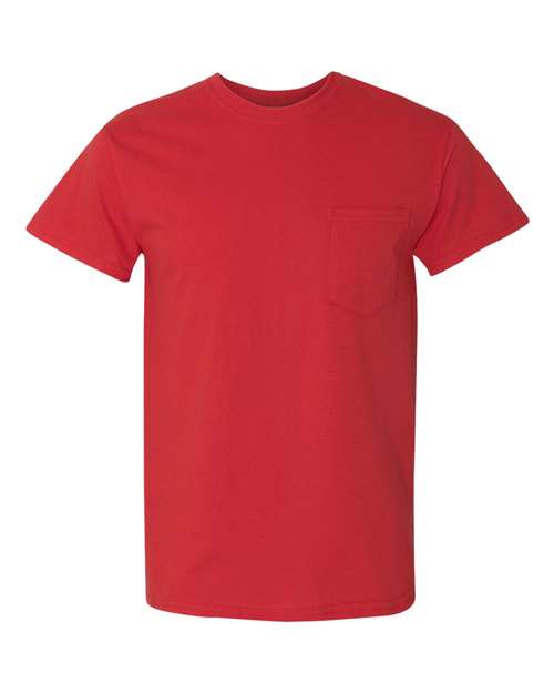 Gildan Unisex Heavy Cotton™ Pocket T-Shirt 5300 - HatFlow Company