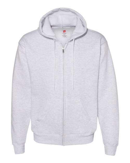 Hanes Unisex EcoSmart® Full-Zip Hooded Sweatshirt P180 - HatFlow Company