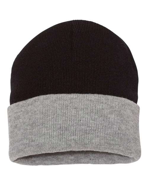 Sportsman 12" Color Blocked Cuffed Beanie SP12T - HatFlow Company