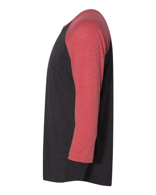 Next Level Unisex Triblend Three-Quarter Raglan T-Shirt 6051 - HatFlow Company