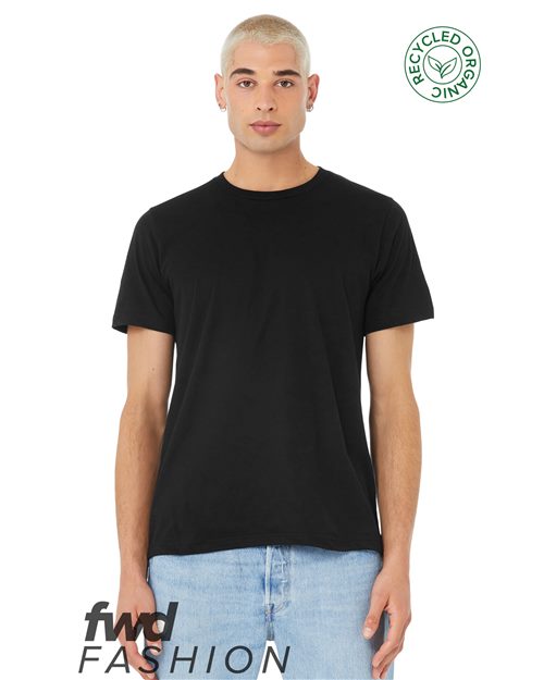 BELLA + CANVAS Unisex FWD Fashion Jersey Recycled Organic Tee 3001RCY - HatFlow Company