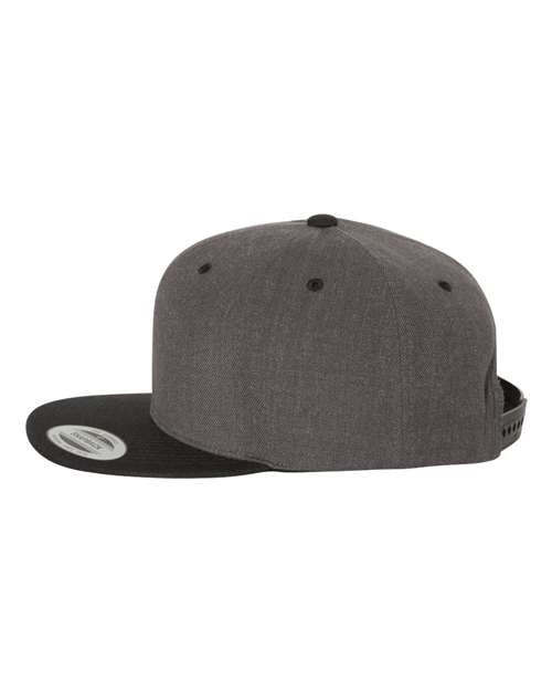 YP Classics Premium Flat Bill Snapback Cap 6089M - HatFlow Company