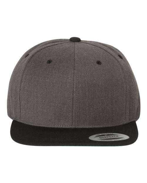 YP Classics Premium Flat Bill Snapback Cap 6089M - HatFlow Company
