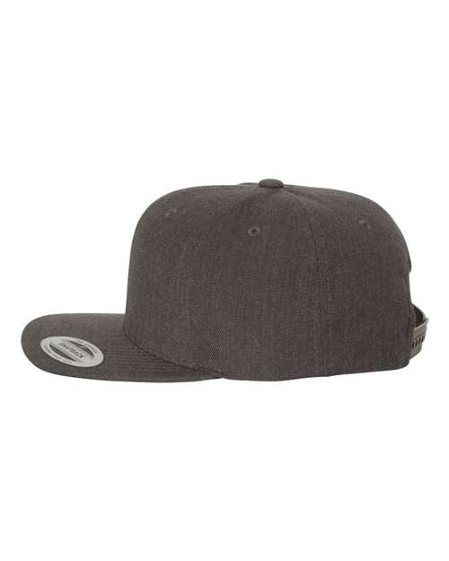 YP Classics Premium Flat Bill Snapback Cap 6089M - HatFlow Company