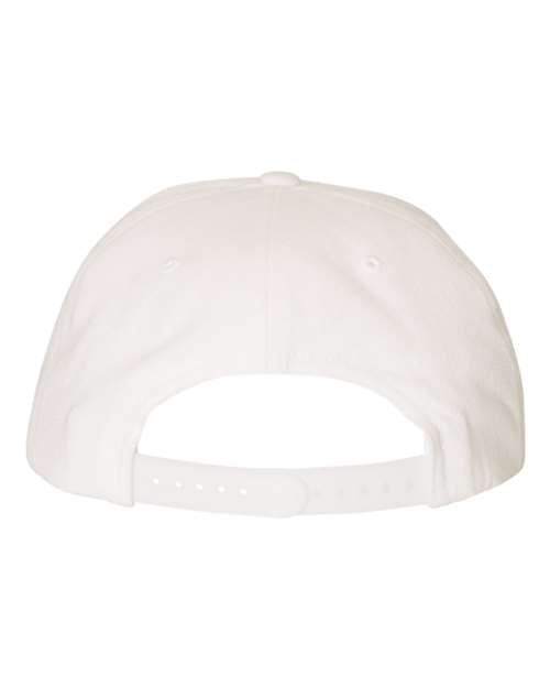 YP Classics Premium Flat Bill Snapback Cap 6089M - HatFlow Company