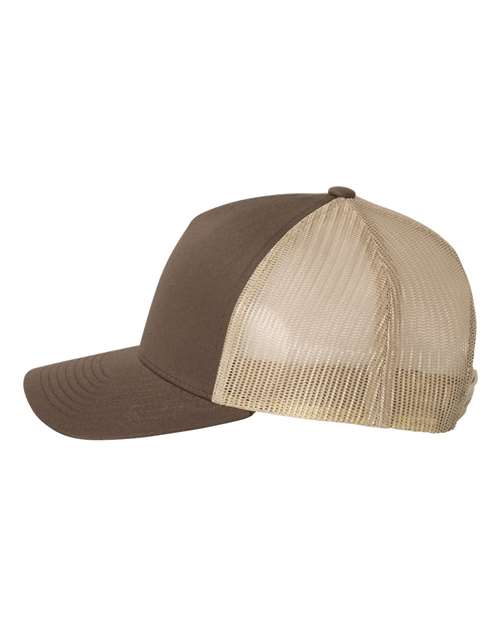 YP Classics Five-Panel Retro Trucker Cap 6506 - HatFlow Company