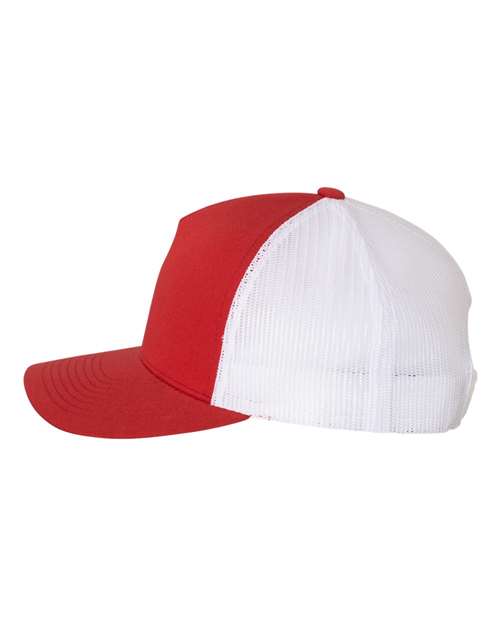 YP Classics Five-Panel Retro Trucker Cap 6506 - HatFlow Company