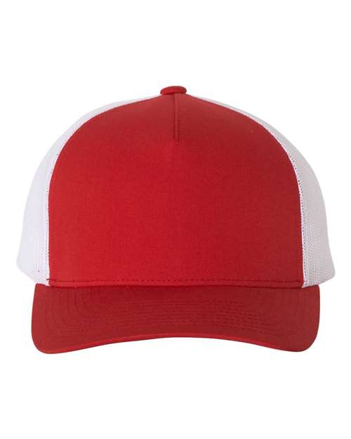 YP Classics Five-Panel Retro Trucker Cap 6506 - HatFlow Company