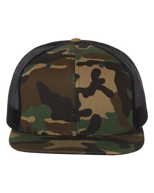 Richardson Wool Blend Flat Bill Trucker Cap 511 - HatFlow Company