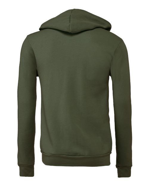 BELLA + CANVAS Unisex Sponge Fleece Full-Zip Hoodie Sweatshirt 3739 - HatFlow Company
