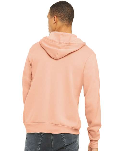 BELLA + CANVAS Unisex Sponge Fleece Full-Zip Hoodie Sweatshirt 3739 - HatFlow Company