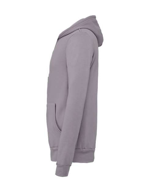 BELLA + CANVAS Unisex Sponge Fleece Full-Zip Hoodie Sweatshirt 3739 - HatFlow Company
